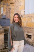 Blusa Stella - Cachi