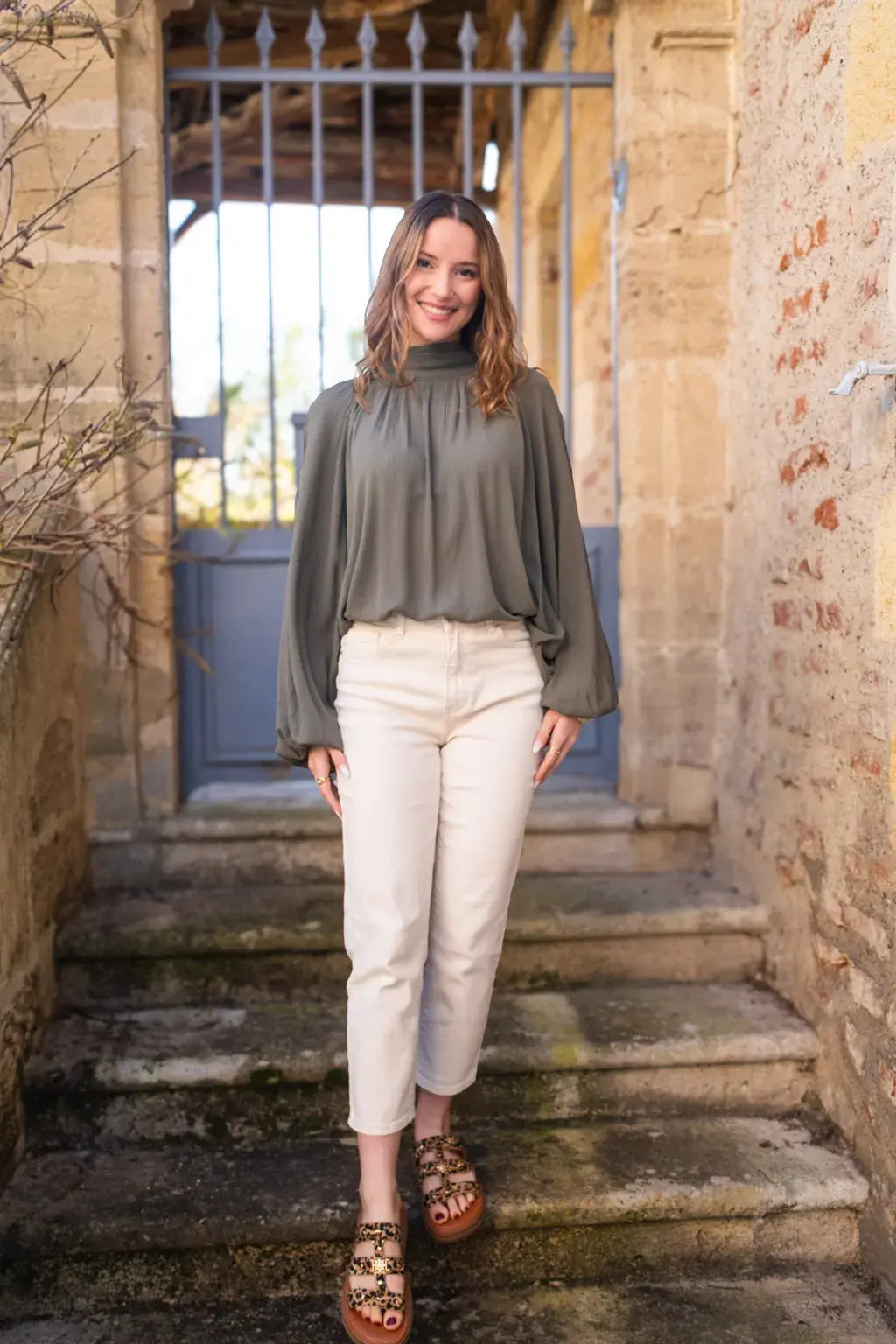 Blusa Stella - Cachi