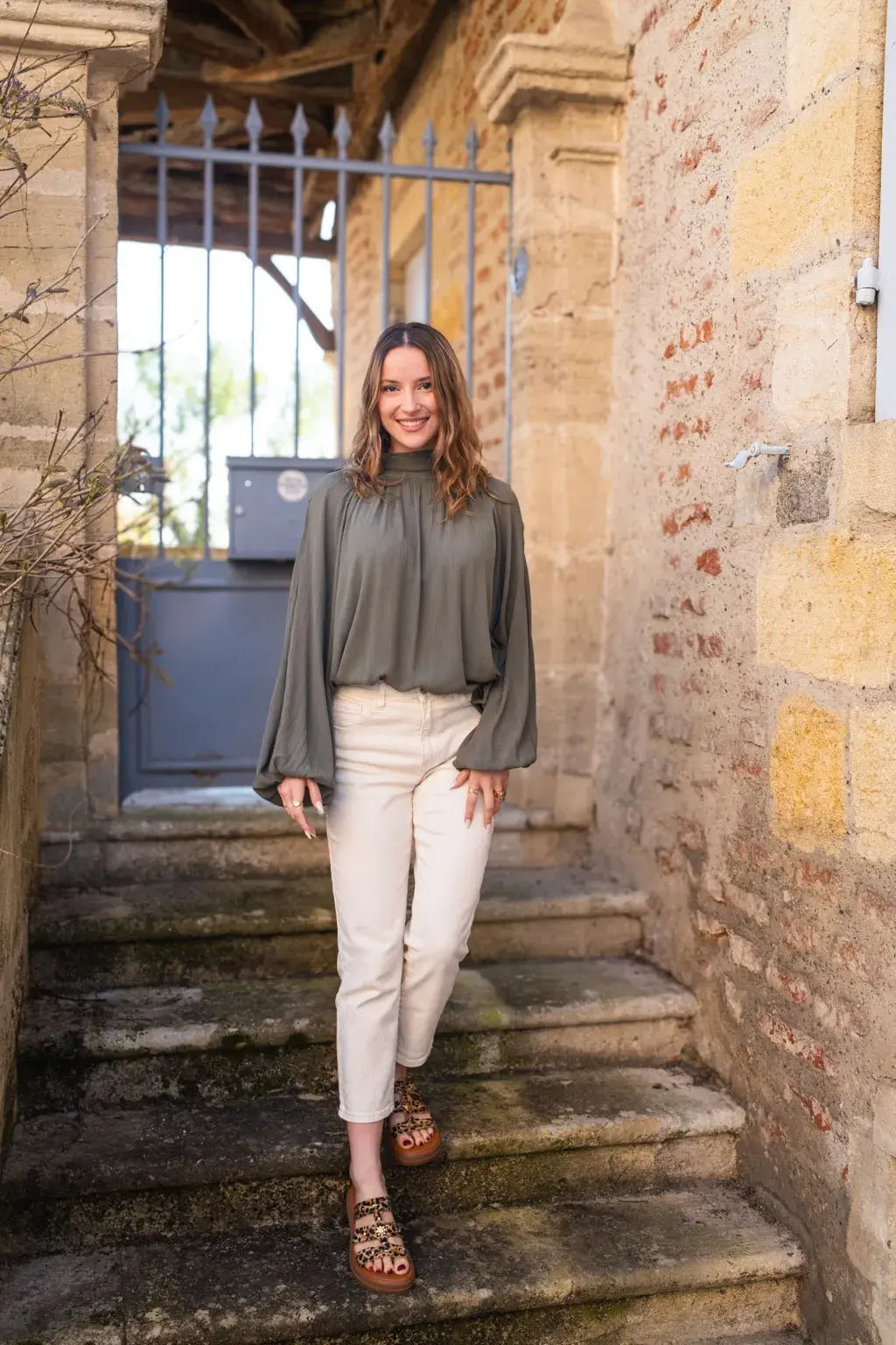 Blusa Stella - Cachi