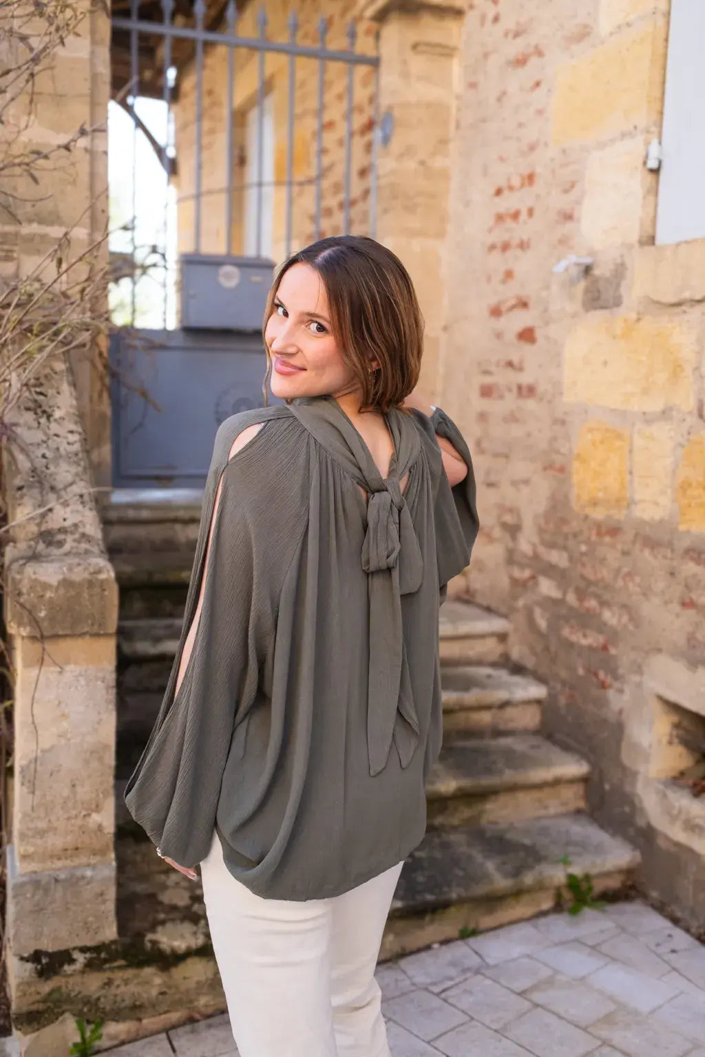 Blusa Stella - Cachi