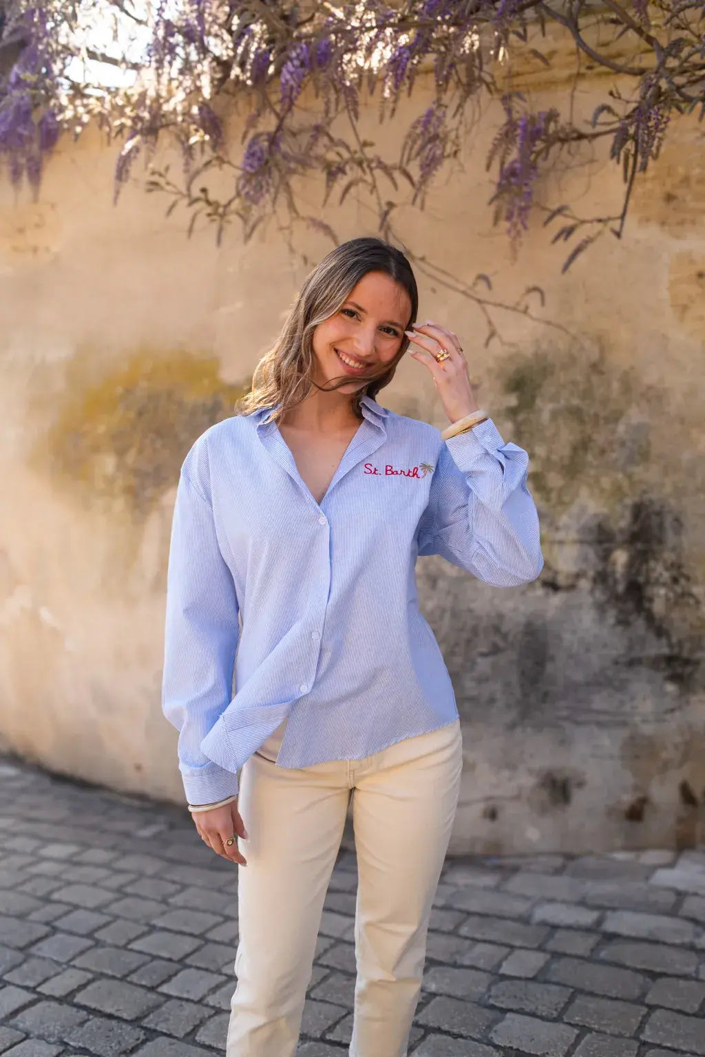 Overhemd St. Barth - Blauw