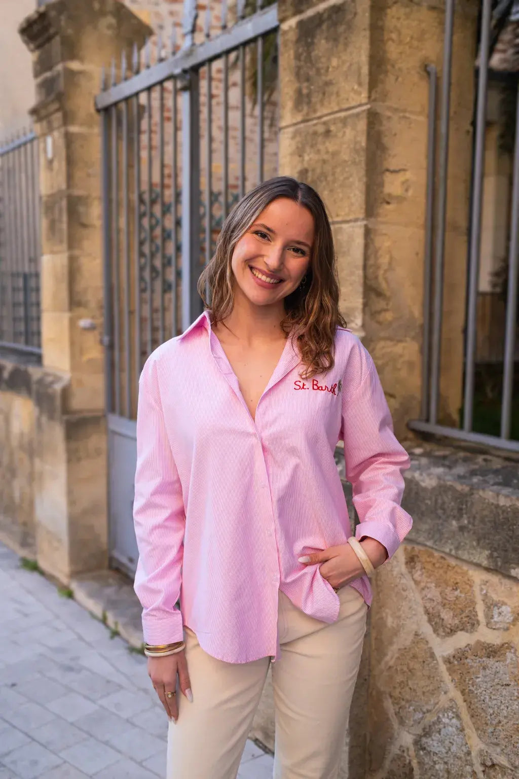 St. Barth Shirt - Pink