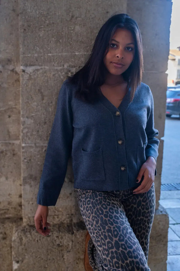Cardigan Jessy - Grigio
