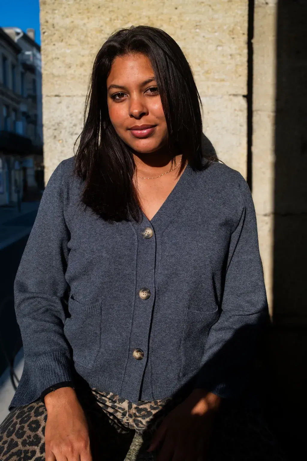 Gilet Jessy - Gris