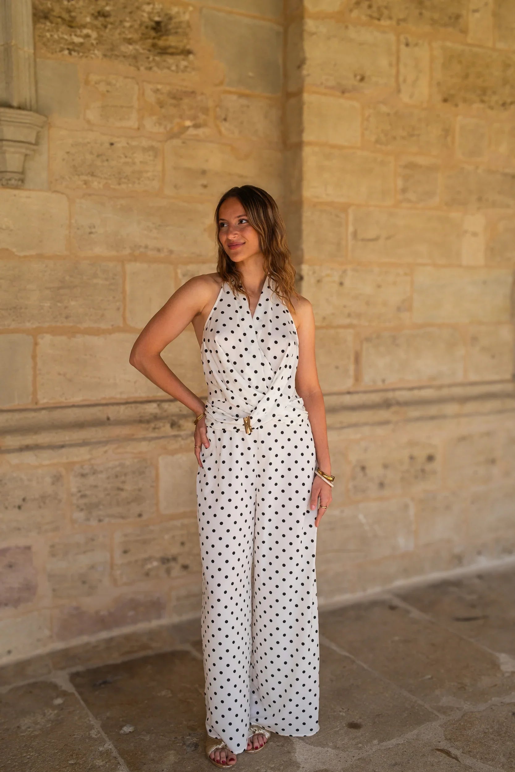 White Solange Jumpsuit