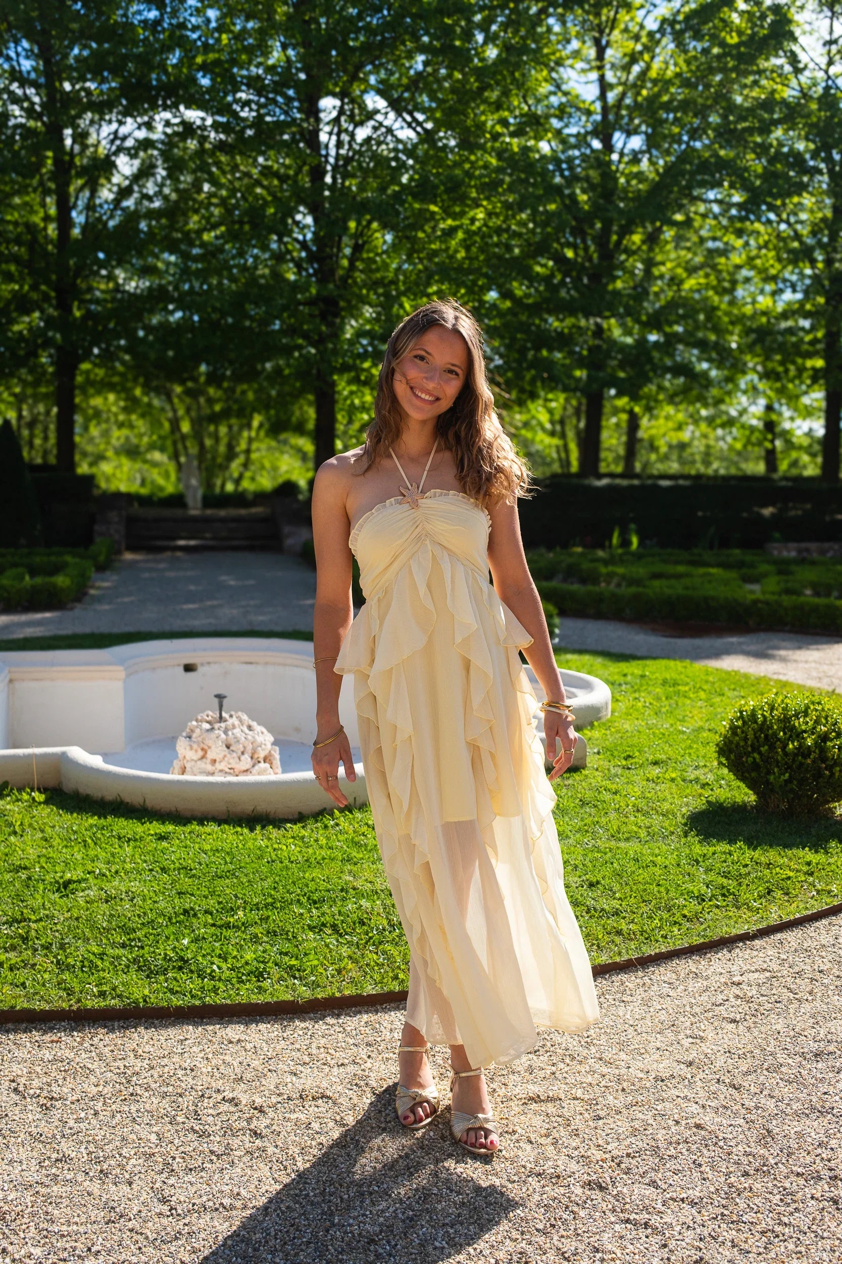 Yellow Coralia Dress