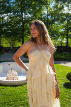 Yellow Coralia Dress