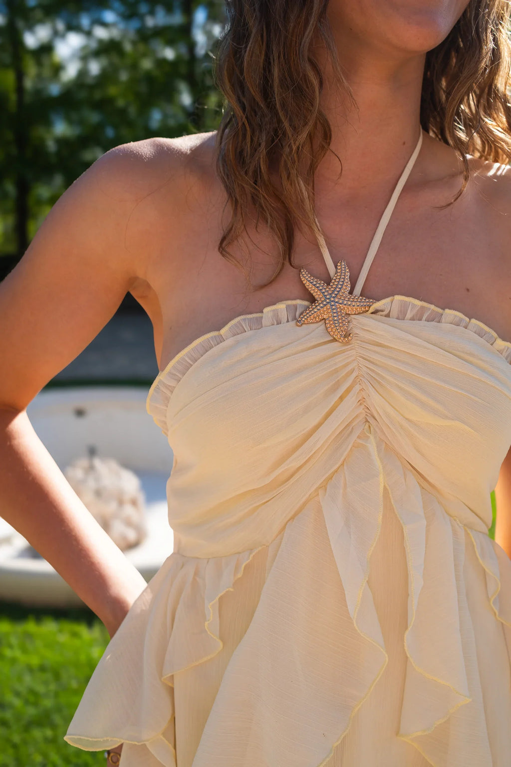 Yellow Coralia Dress