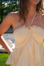 Yellow Coralia Dress