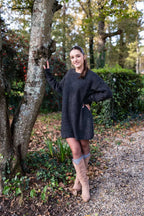 Vanina Cowboyboots - Mullvadsgrå