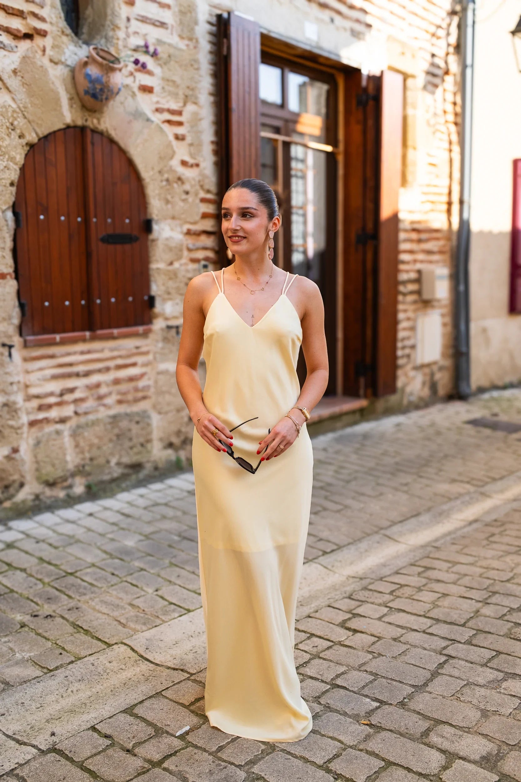 Larissa Dress Yellow