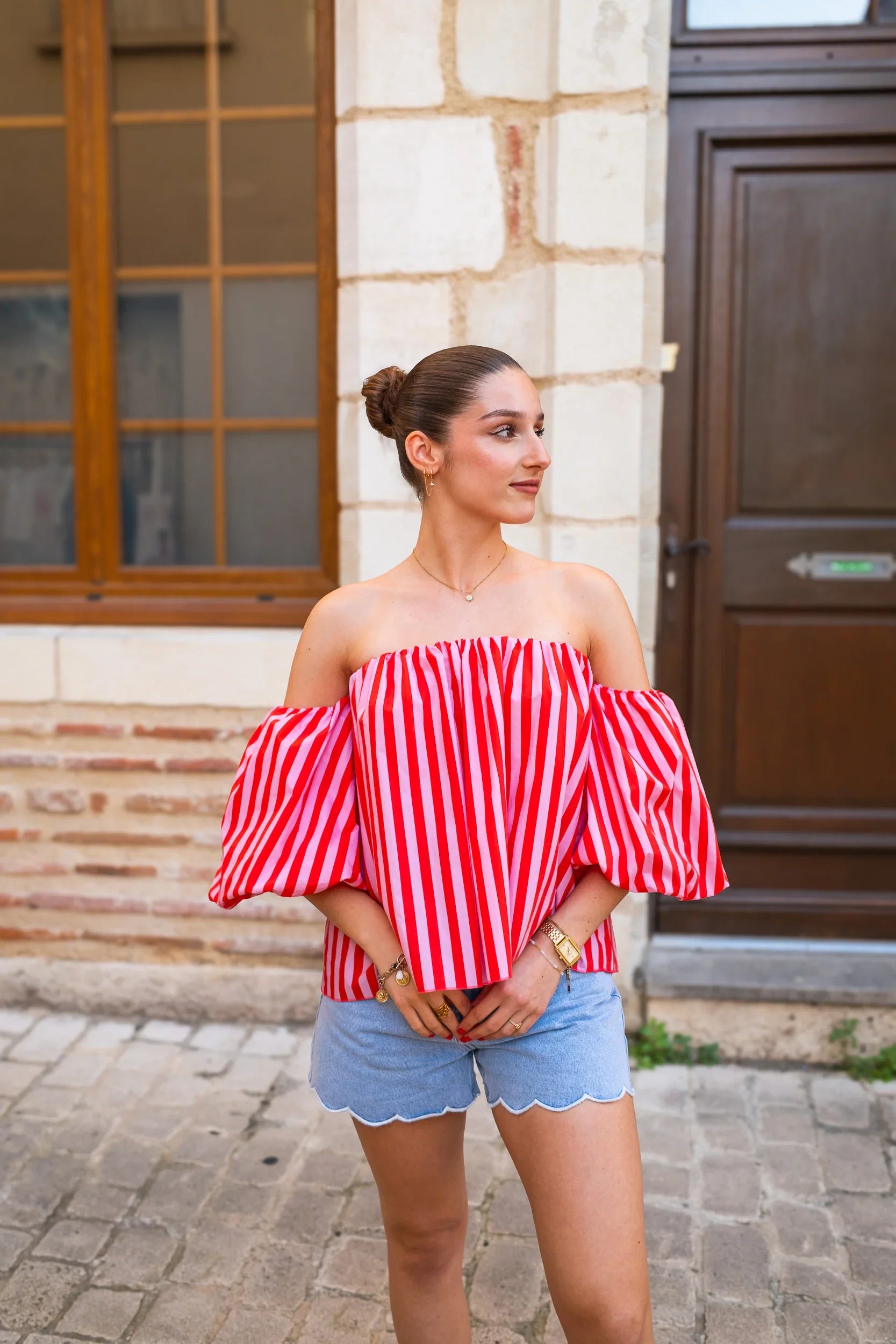 Cora Blouse Pink