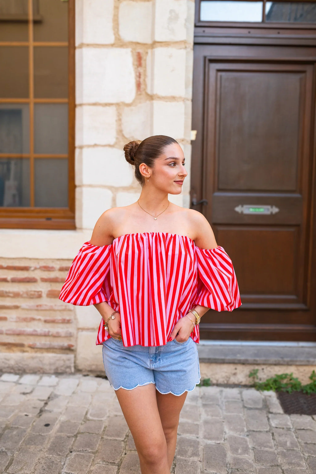 Cora Blouse Pink