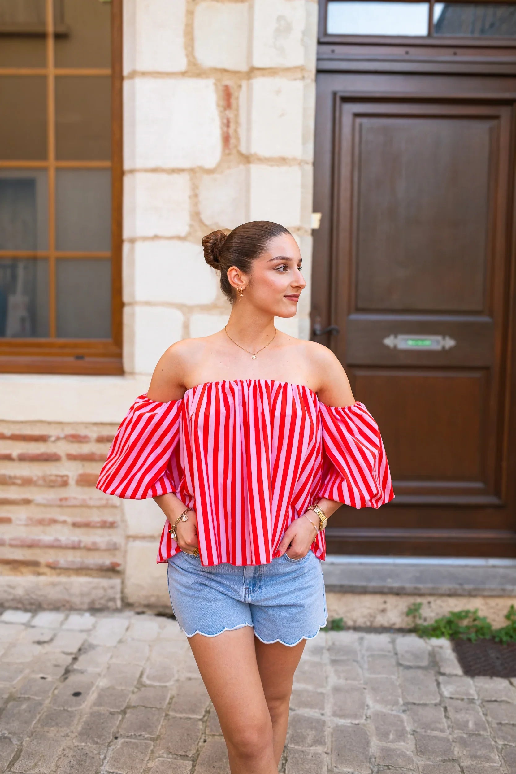 Cora Blouse Pink