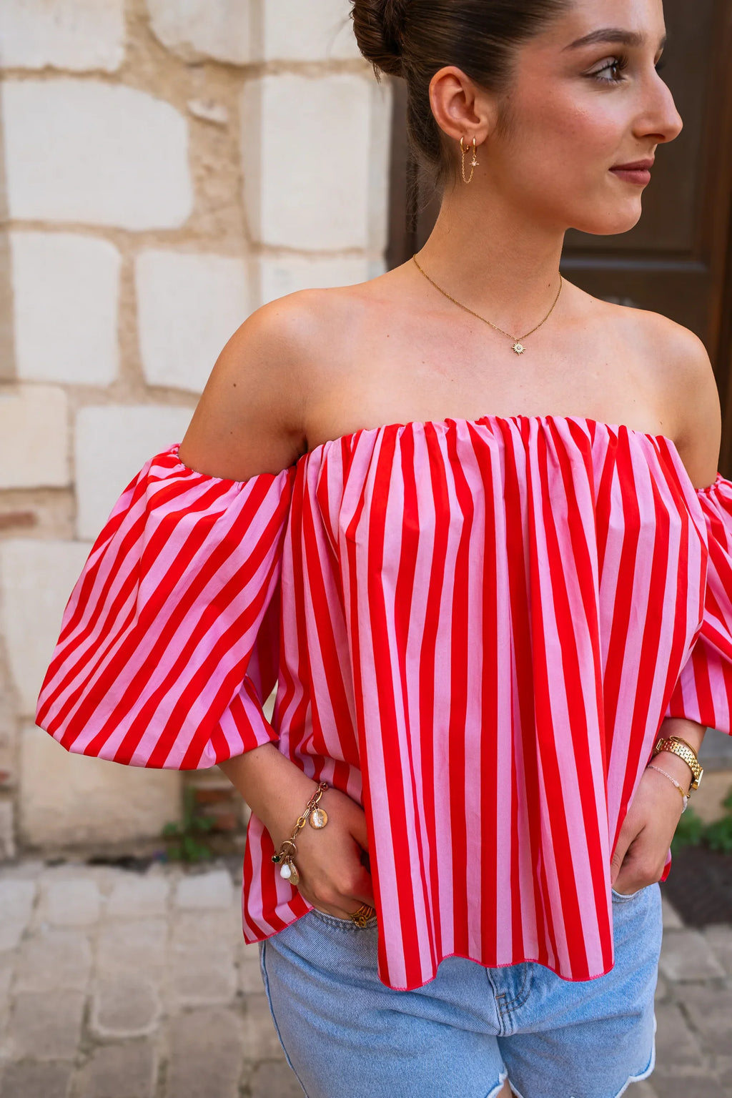 Cora Blouse Pink