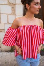 Cora Blouse Pink