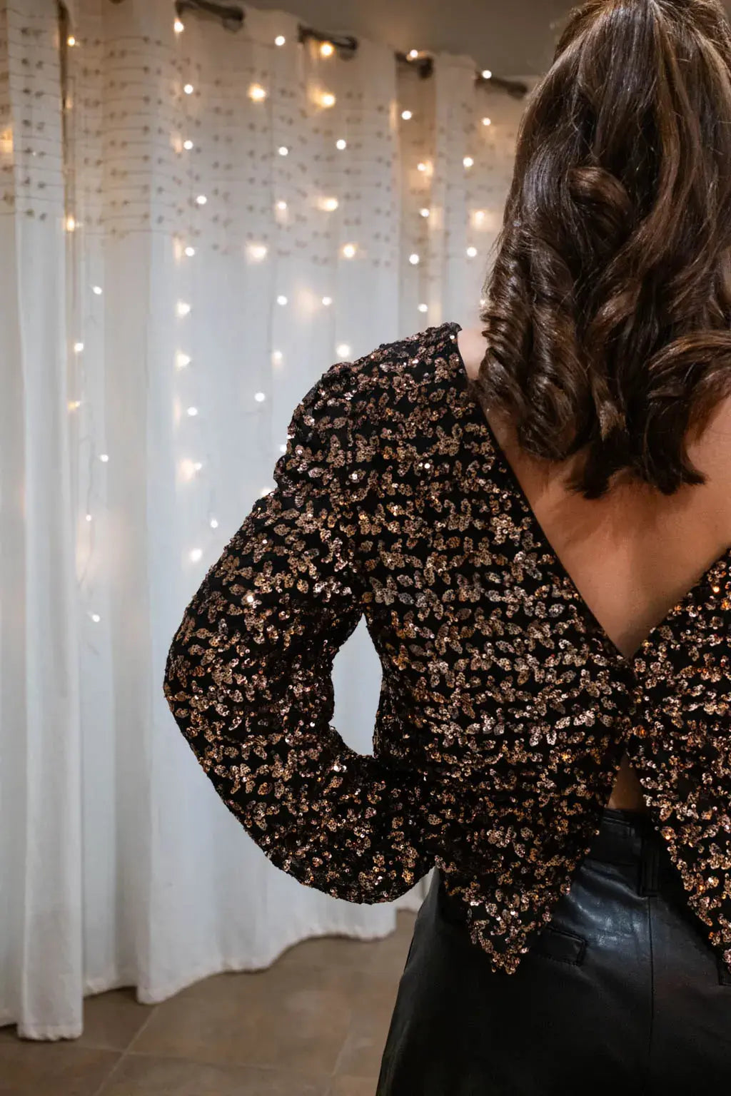 Blusa Orphéa - Rose Gold