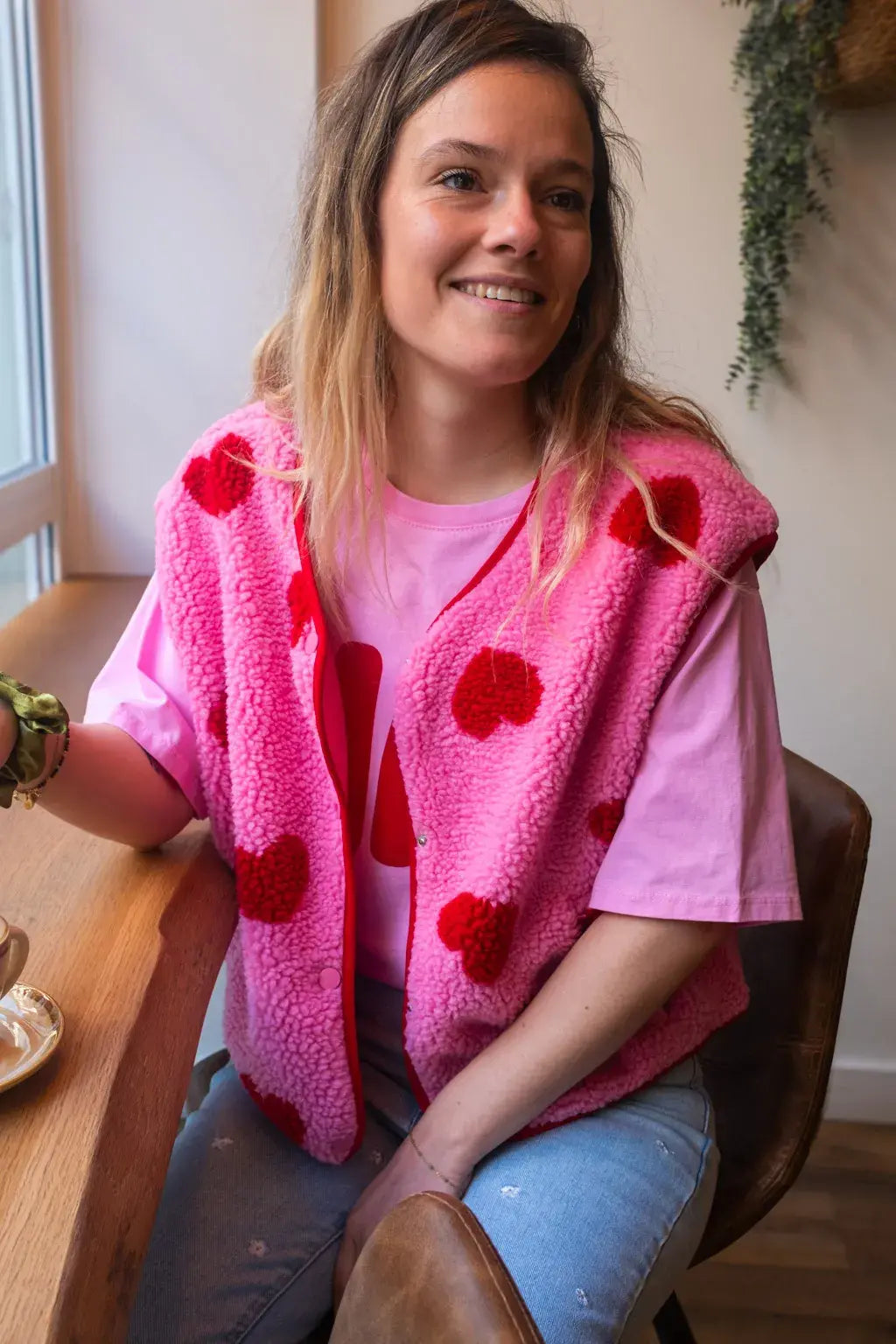 Vest Câline - Lyserød