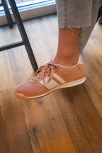 Carmine Pink Sneakers