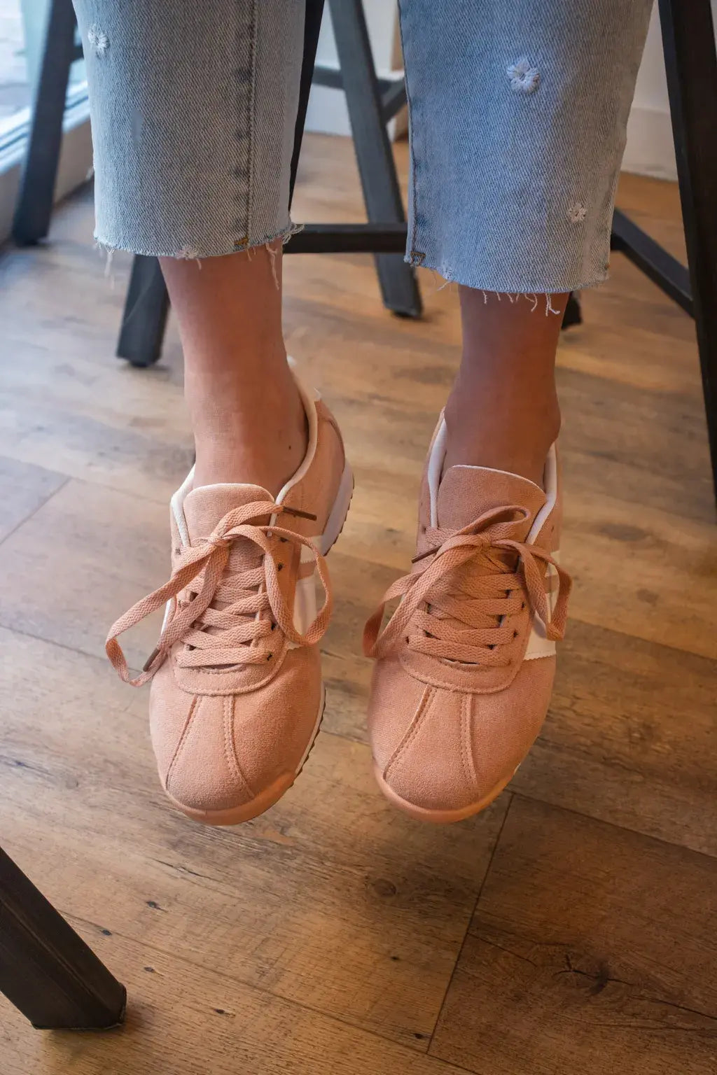 Carmine Pink Sneakers