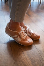 Carmine Pink Sneakers