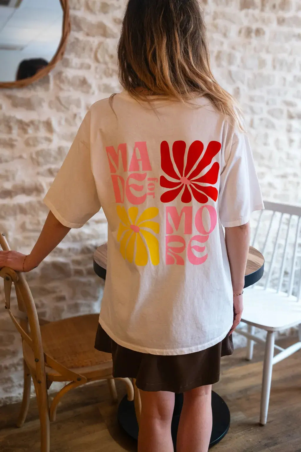 Maya Ecru T-Shirt