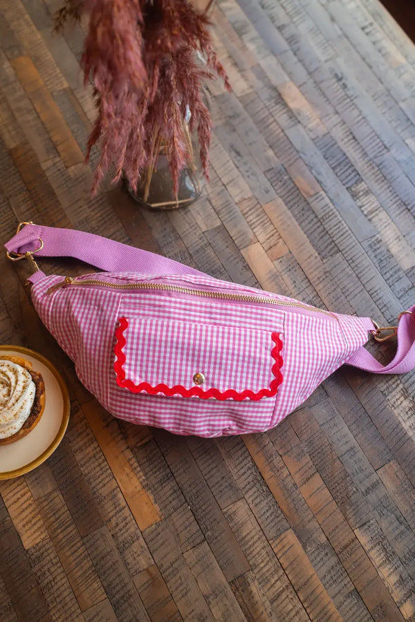 Suzette Pink Belt Bag