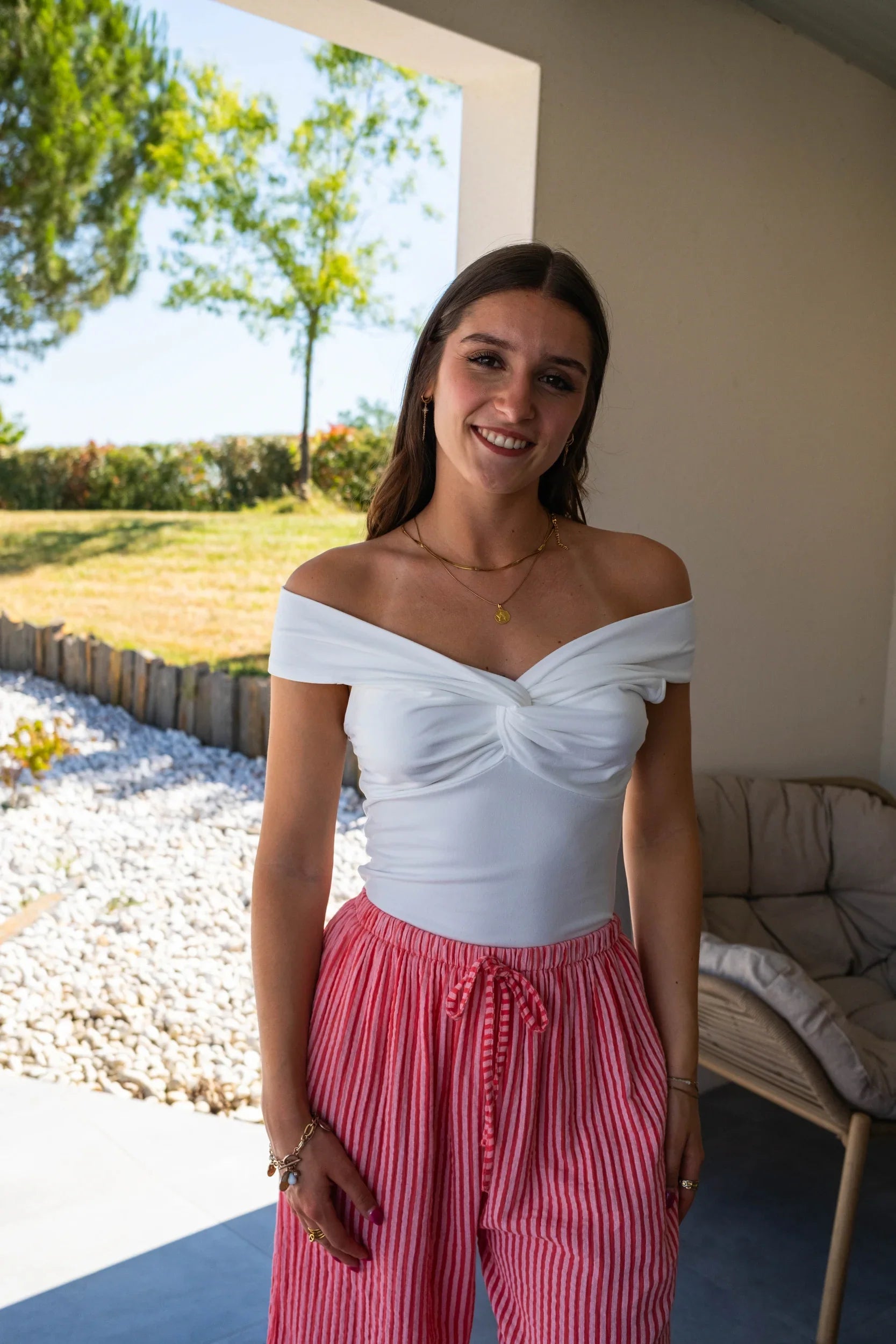 Top Lilo Écru
