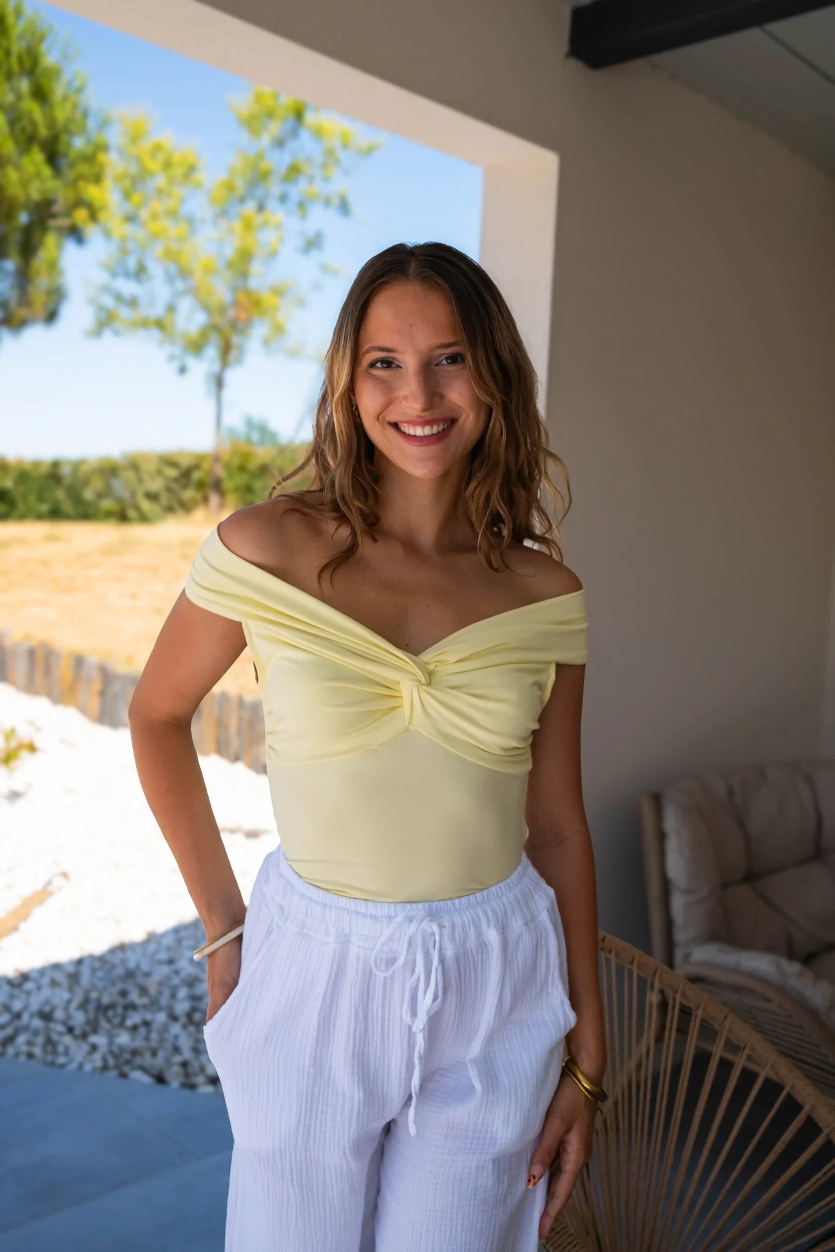 Top Lilo Amarillo