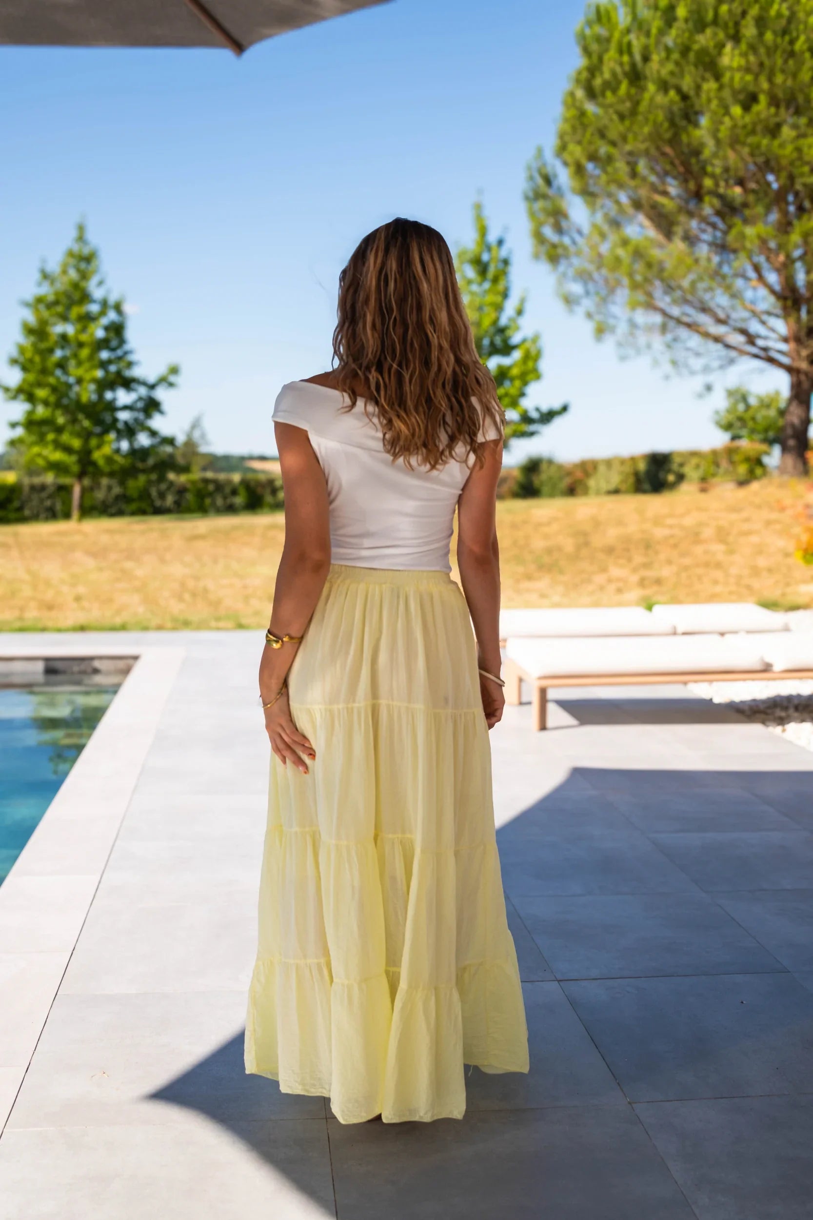 Jupe Faustine Jaune