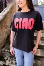 T-Shirt Ciao – Schwarz