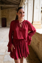 Tory Terracotta Dress
