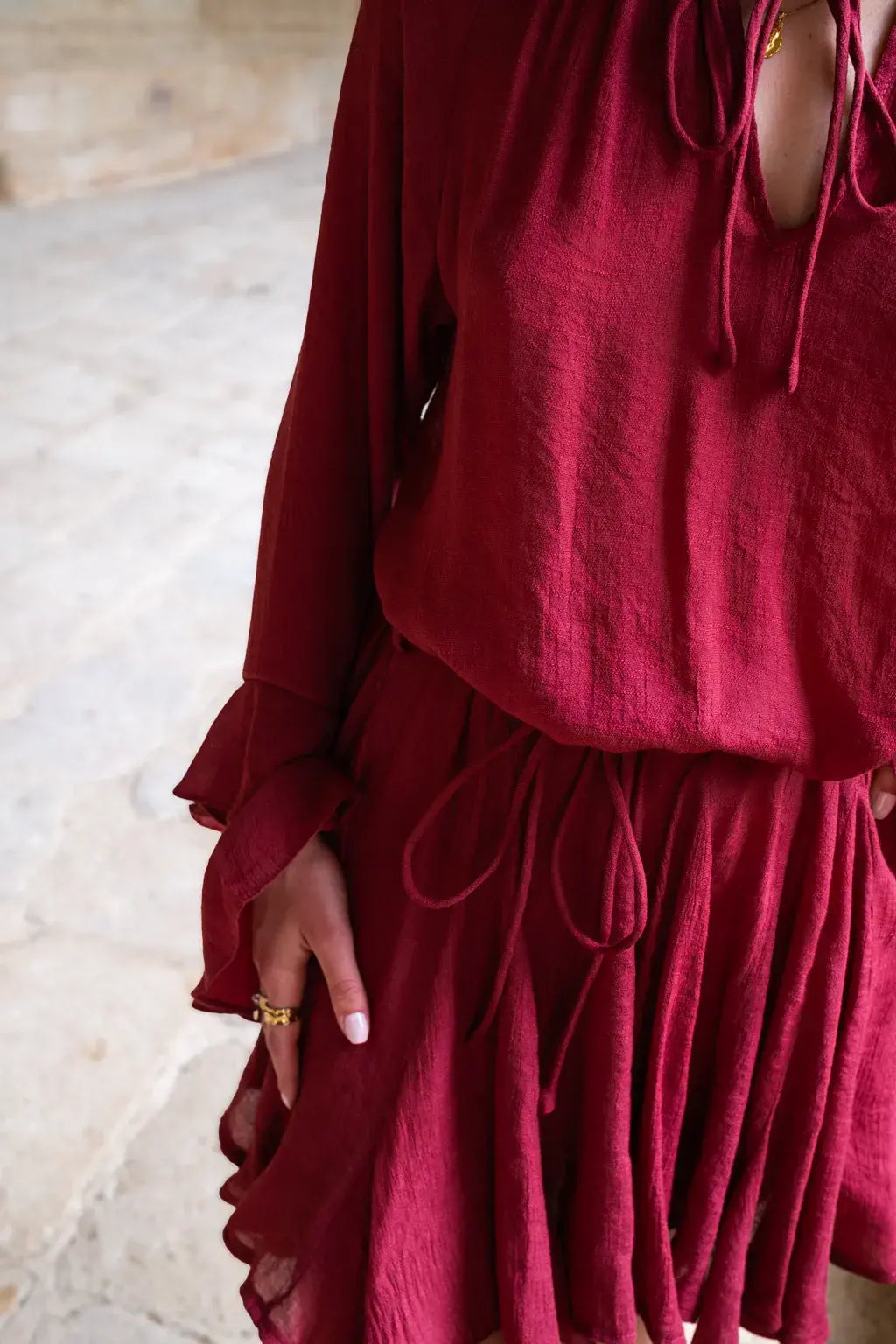 Tory Terracotta Dress