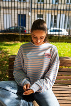 T-shirt Amour Paris - Blå