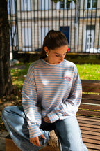 T-shirt Amour Paris - Blå