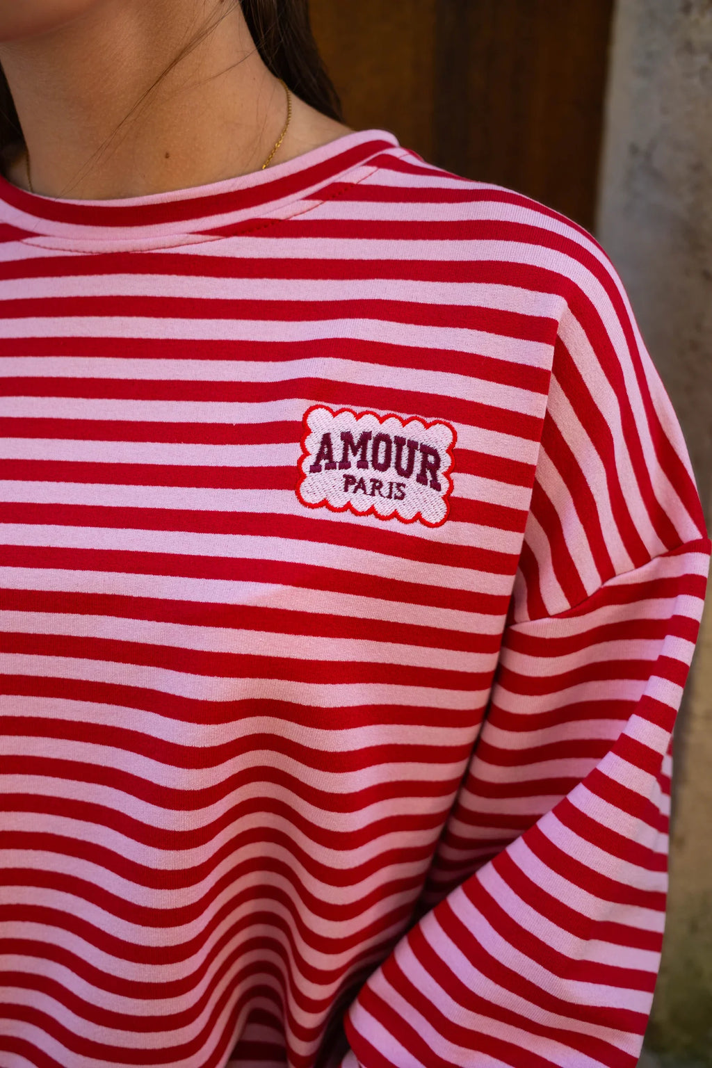 T-Shirt Amour Paris – Rot