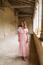 Mila Long Pink Dress