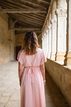 Mila Long Pink Dress
