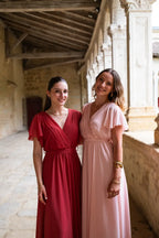 Mila Long Pink Dress