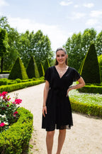 Mila Short Black Dress