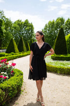 Mila Short Black Dress