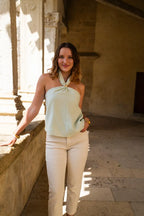 Top Solène Water Green