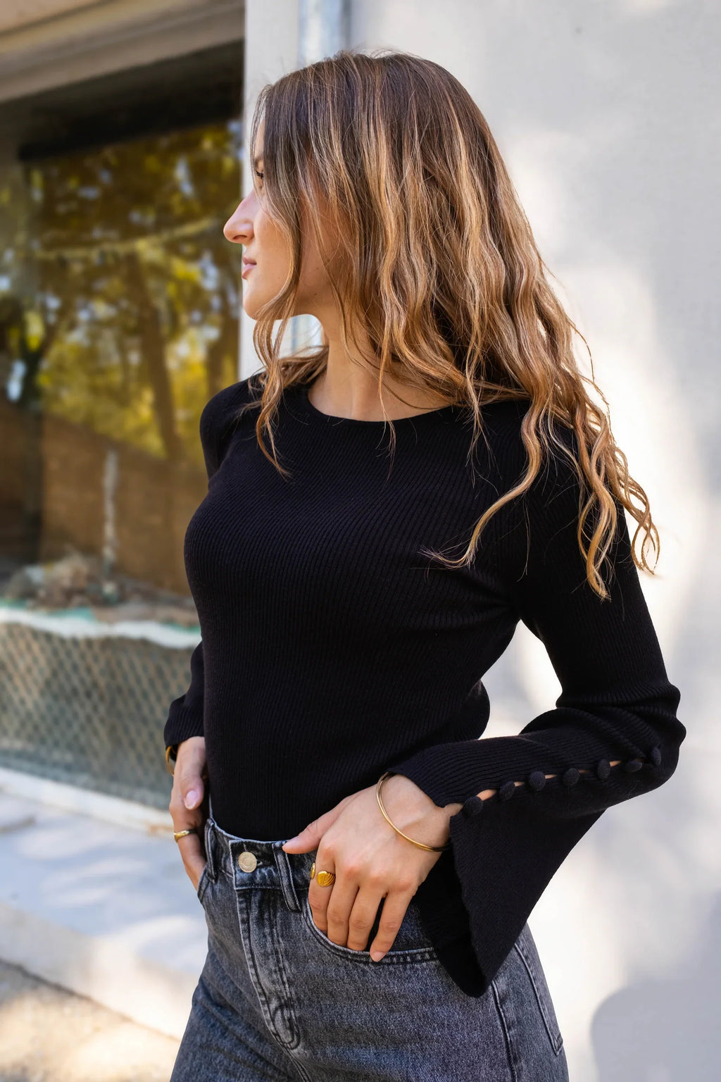 Sweter Ella - Czarny