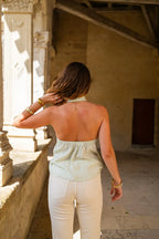 Top Solène Water Green