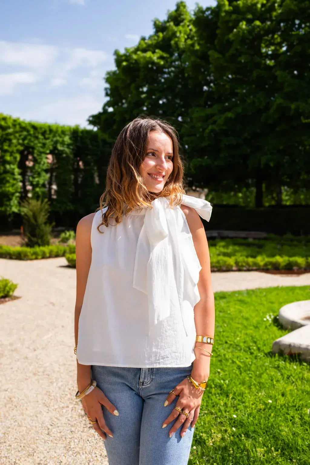Blusa Andy Blanca