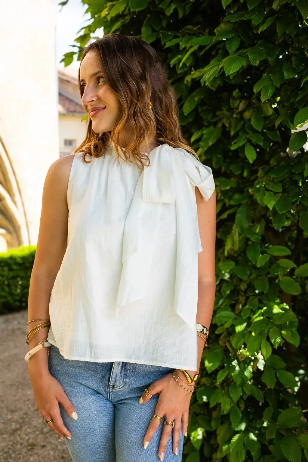 Blusa Andy Blanca