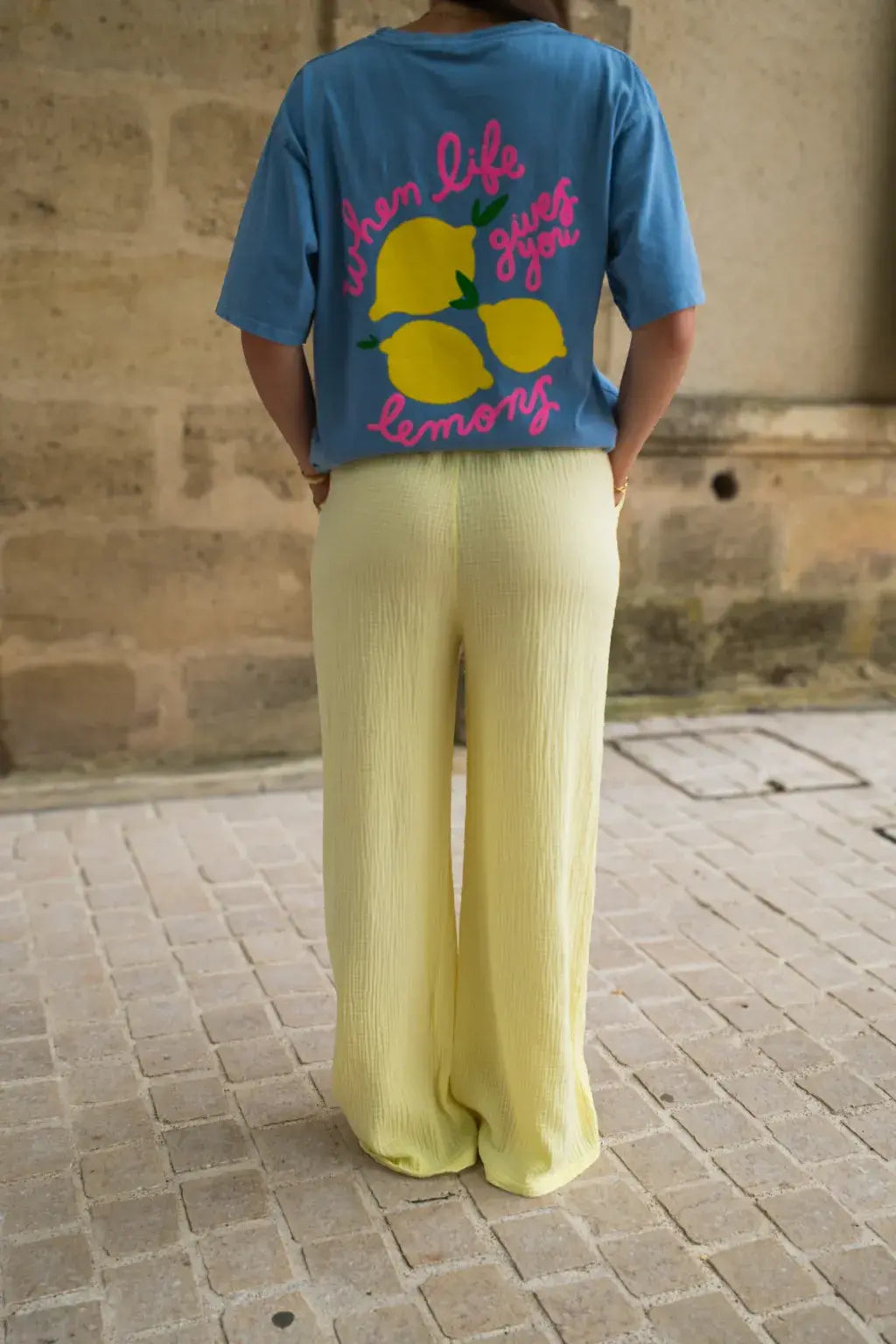 Yellow Pola Pants