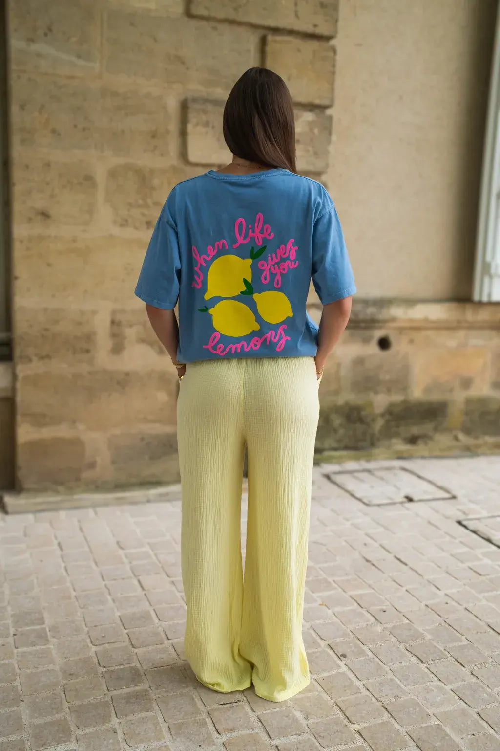 Yellow Pola Pants