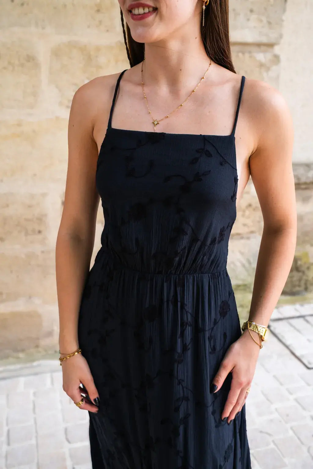 Black Roma Dress