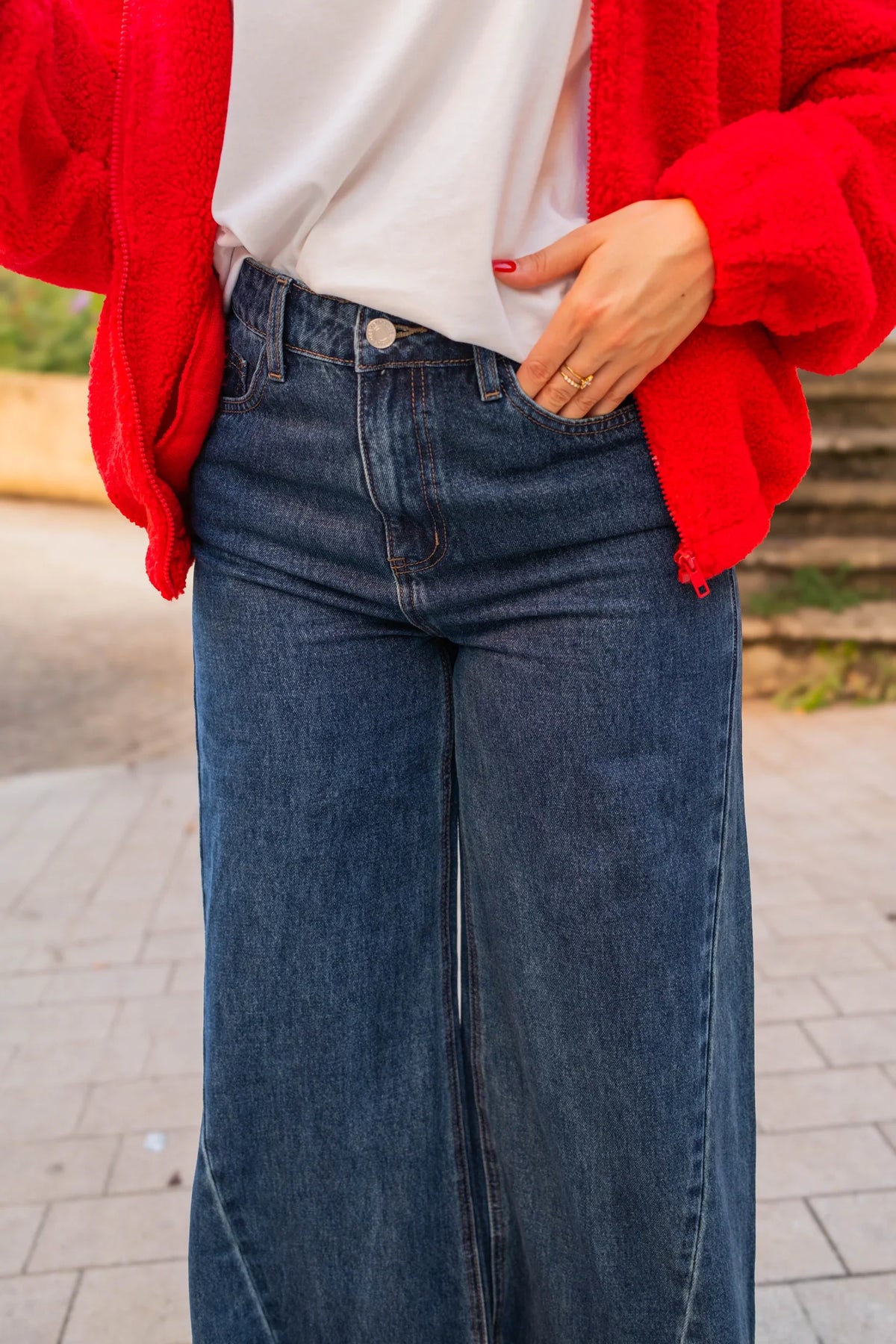 Jeans Bony - Dunkelblau